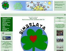 Tablet Screenshot of bimbrlata.cz